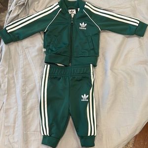 Adidas infant track suit